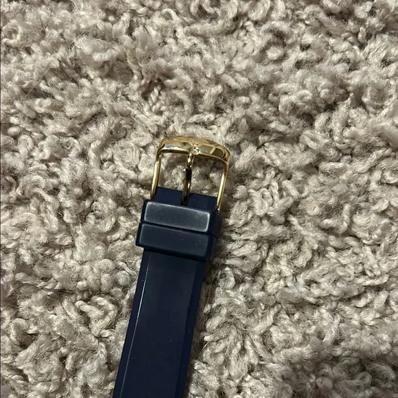 Michele Cape Swiss Movement Watch Navy Blue Silicone - Picture 3 of 4